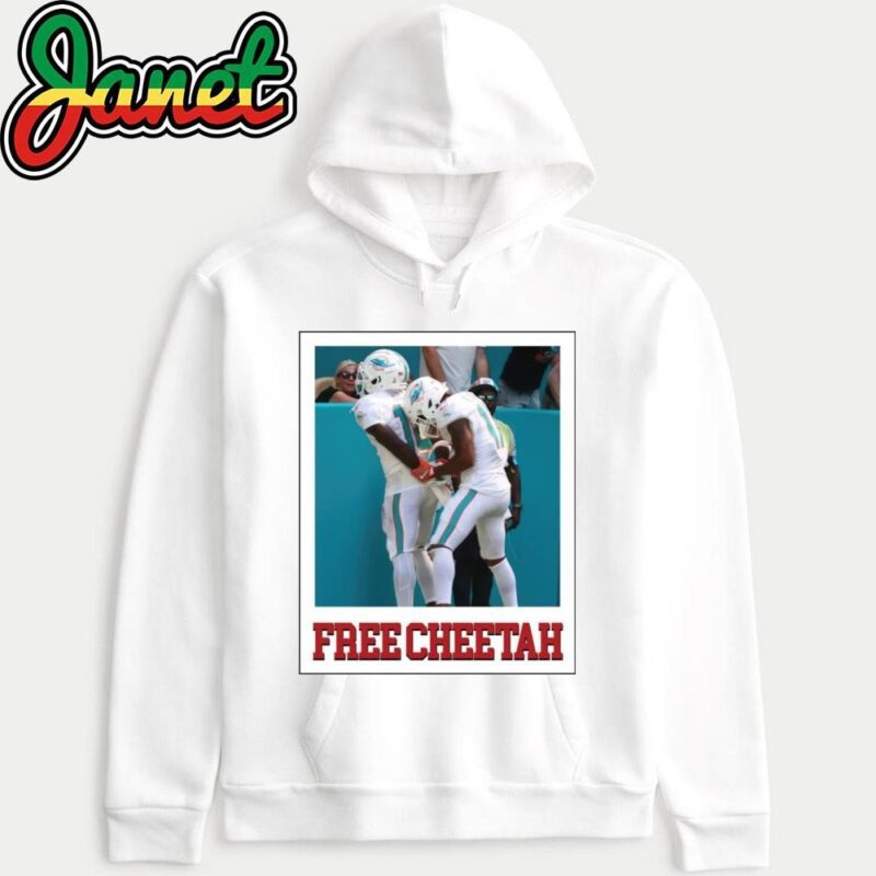 Tyreek Hill’s Dad Free Cheetah hoodie