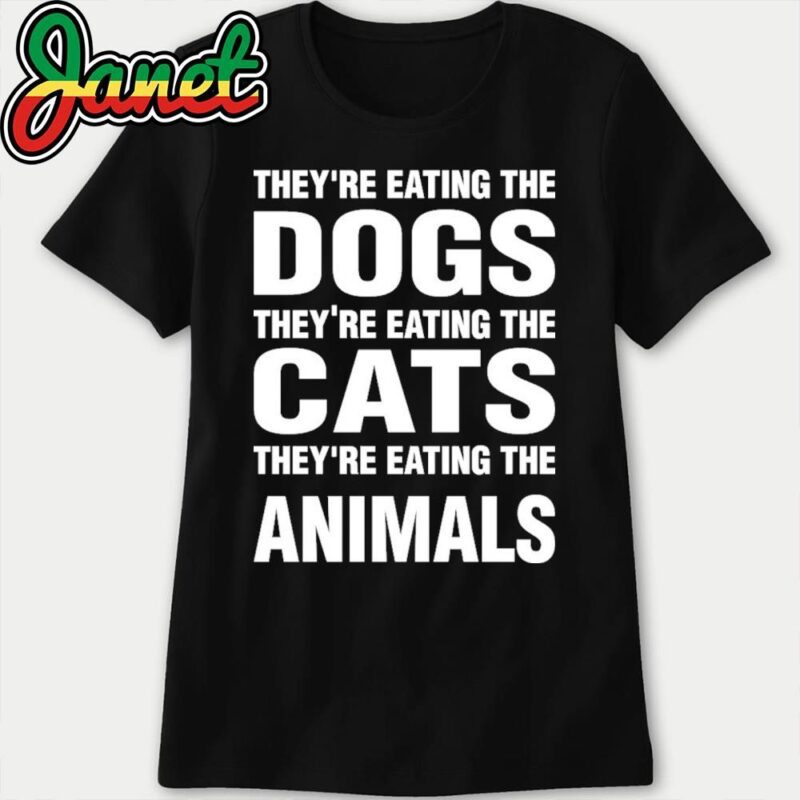 They're eating the Dogs, they're eating the Cats and Animals Trump Harris Debate 2024 women