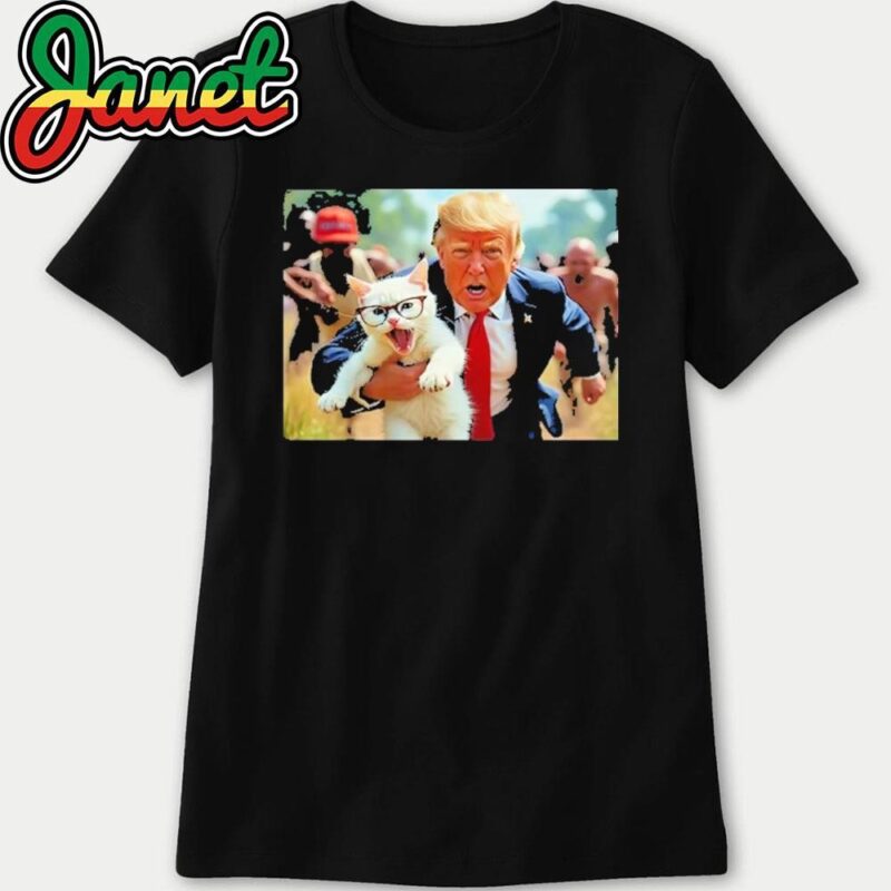 Trump Holding Cat Vote Trump Pets For Trump Vote President women