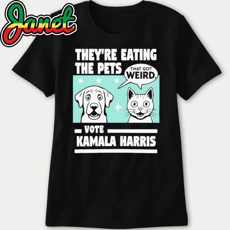 They're Eating the Pets That Got Weird Vote Kamala Harris women