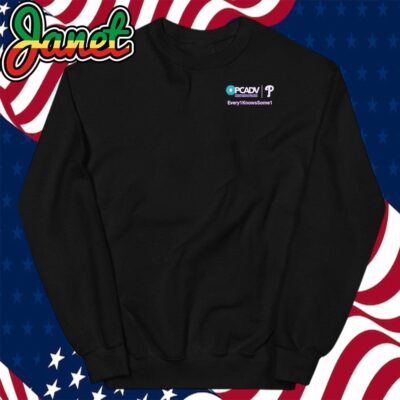 Philadelphia Phillies Special 9th Annual Domestic Violence Awareness Night Logo sweatshirt