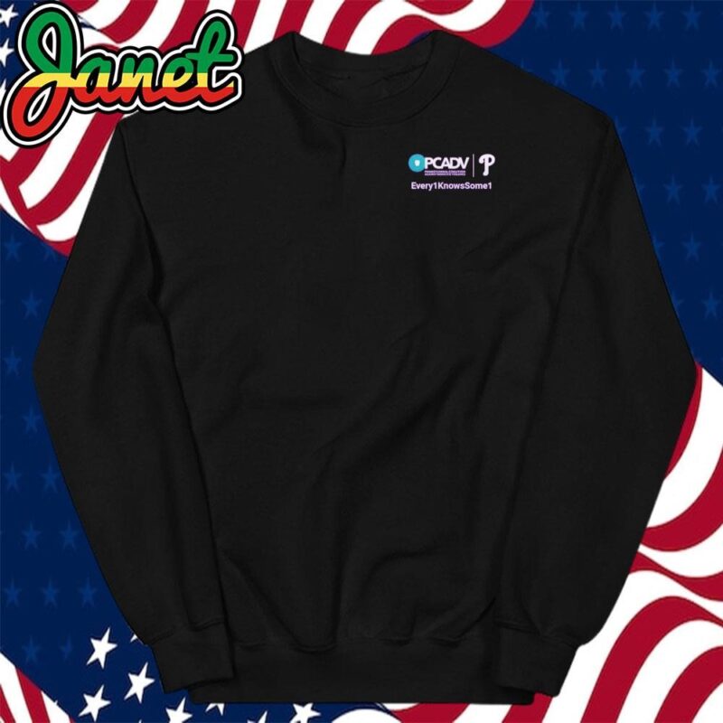 Philadelphia Phillies Special 9th Annual Domestic Violence Awareness Night Logo sweatshirt