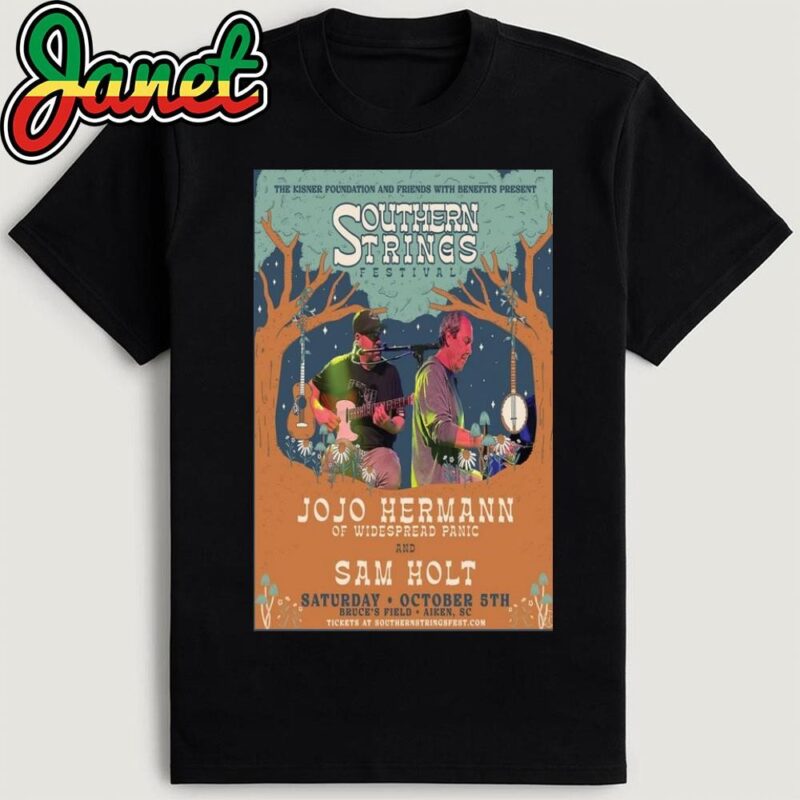 Southern String Festival Bruce's Field in Aiken SC Oct 5th 2024 Poster Shirt