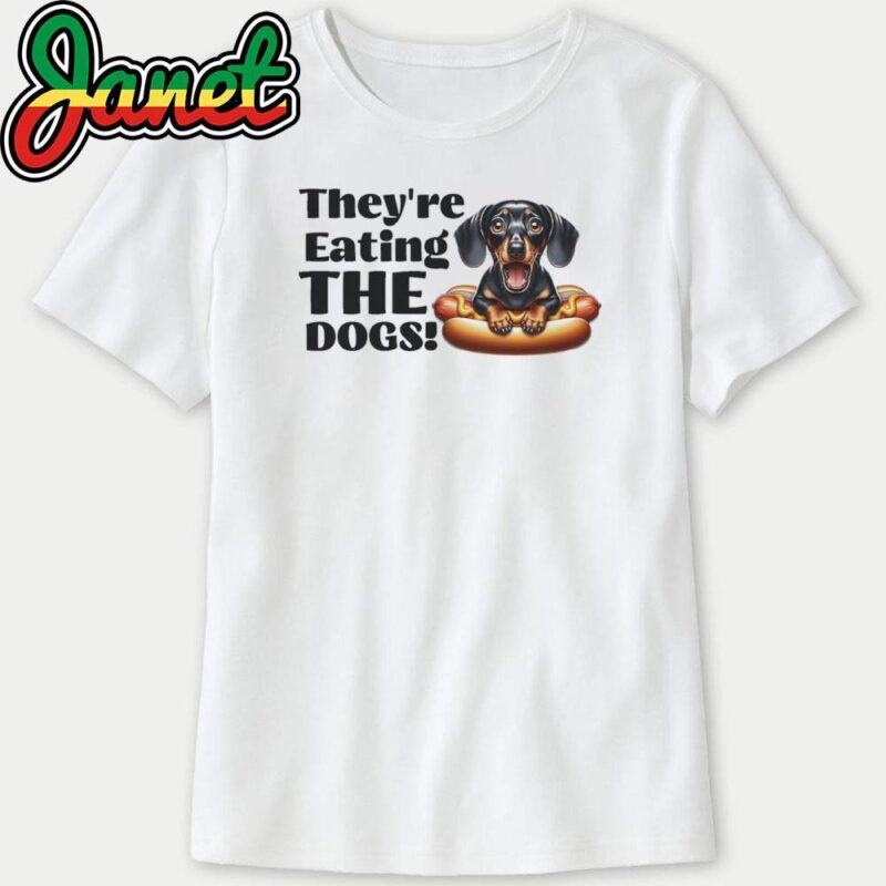 They're Eating the Dogs Dachshund sweatshirt