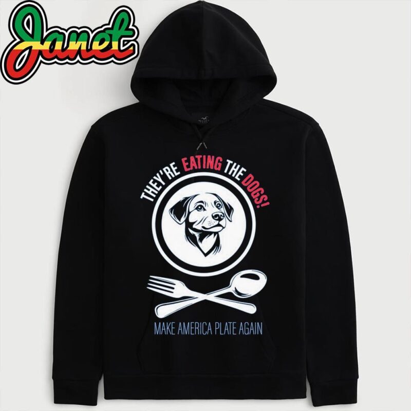 They're eating the dogs! Donald Trump Debate Kamala Harris Election 2024 hoodie