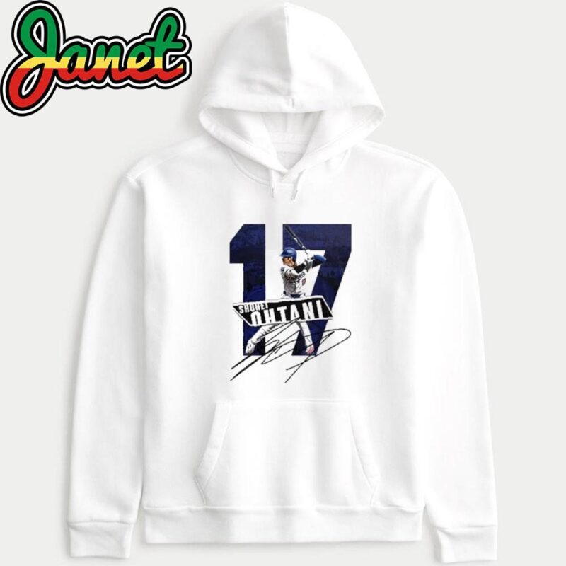 Shohei Ohtani Los Angeles Dodgers 40-HR 40-SB Signature hoodie