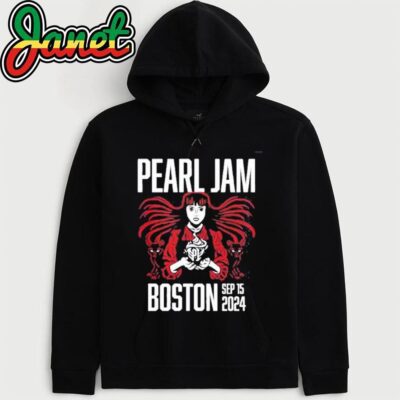 Pearl Jam Dark Matter World Tour With Glen Hansard Merch In Boston MA At Fenway Park On September 15 2024 hoodie