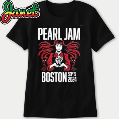 Pearl Jam Dark Matter World Tour With Glen Hansard Merch In Boston MA At Fenway Park On September 15 2024 women