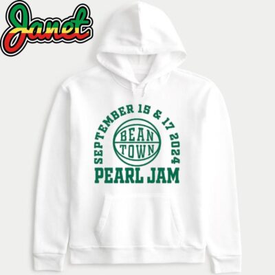 Pearl Jam September 15 And 17, 2024 Bean Town hoodie