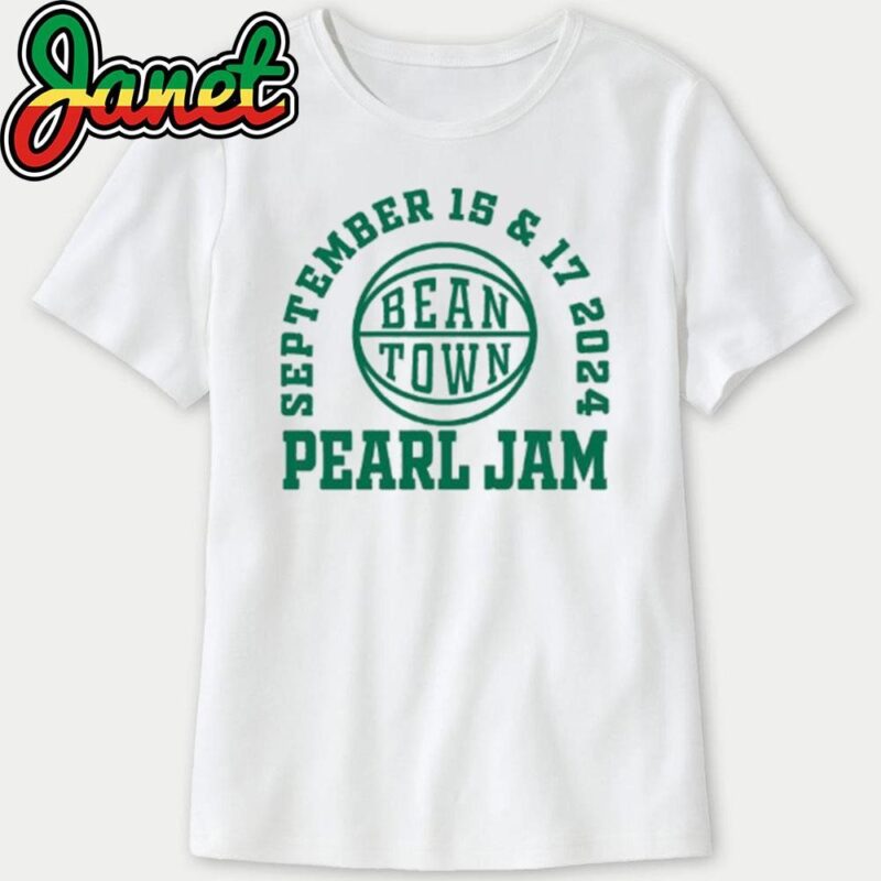 Pearl Jam September 15 And 17, 2024 Bean Town sweatshirt