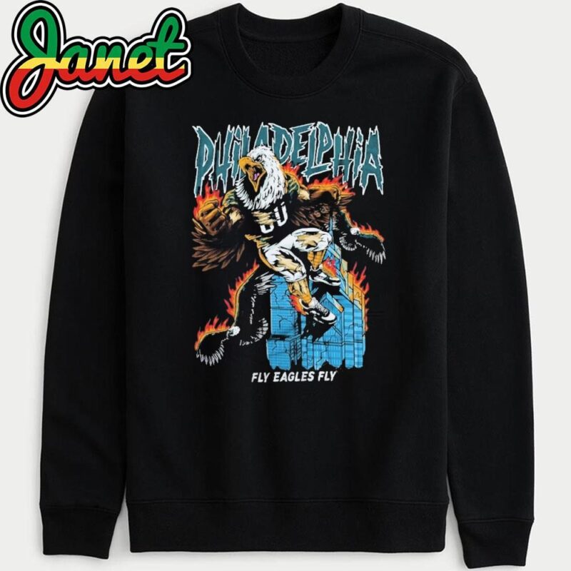 Philadelphia Eagles Fire Fly Eagles Fly sweatshirt