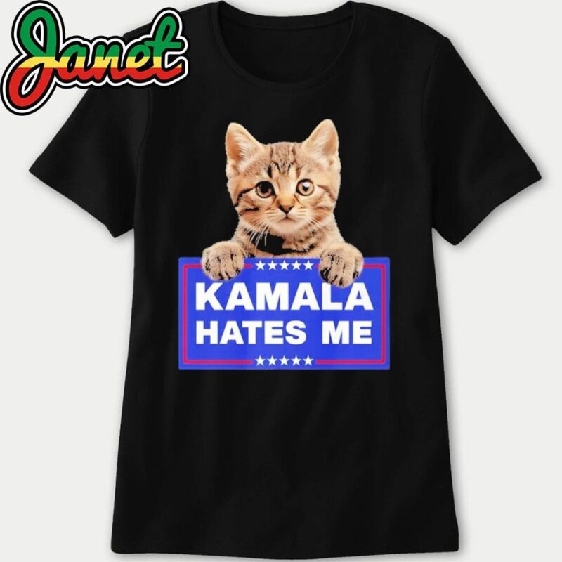 Kamala Hates Me Kamala Hate Cats Trump 2024 American Flag women