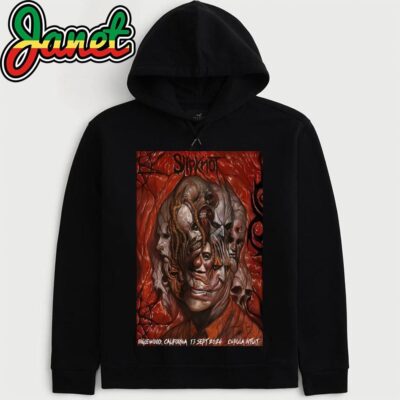 Slipknot On Sept 13 2024 Intuit Dome Inglewood CA Poster hoodie