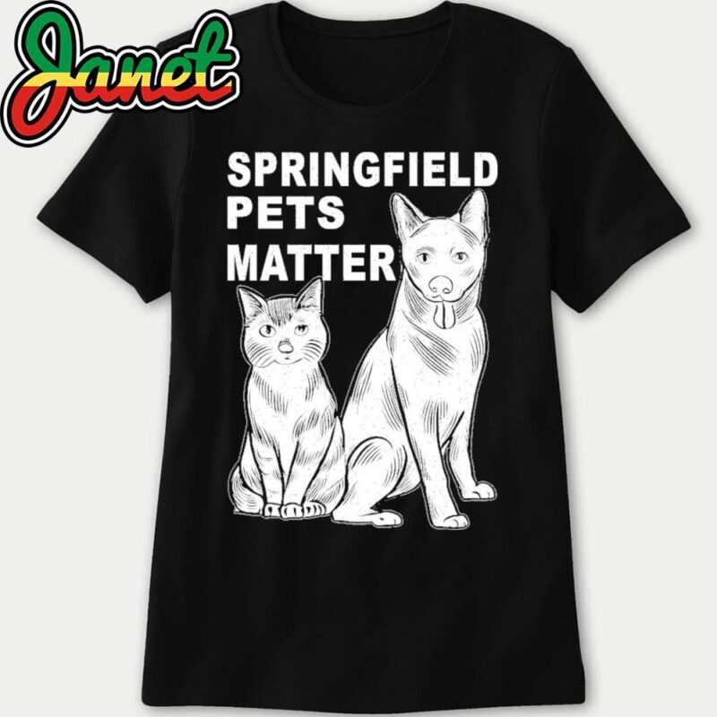 Springfield Pets Matter Funny Presidential Debate Humor women