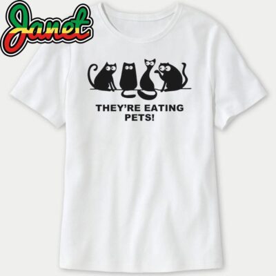 They're Eating Pets 2024 Humor Cat Dog Funny sweatshirt