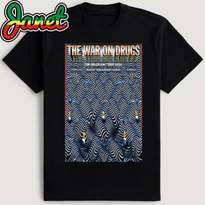 The War On Drugs Sep 12, 2024 Bank of New Hampshire Pavilion, Gilford, NH Poster Shirt