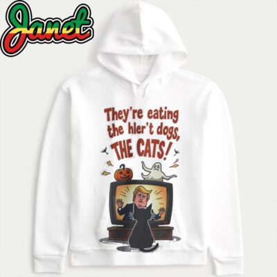They're Eating The Hler't Dogs, The Cat hoodie