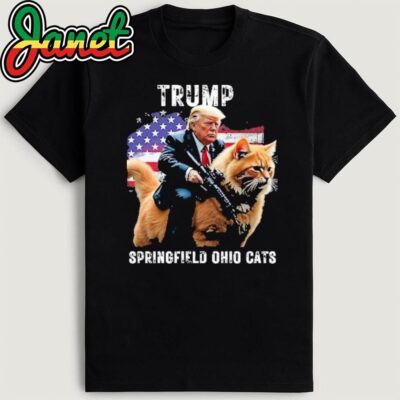 Springfield Ohio Cats-TRUMP For President 2024 T-Shirt