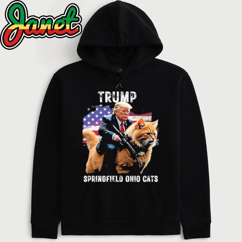 Springfield Ohio Cats-TRUMP For President 2024 hoodie