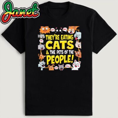 Theyre Eating Cats Halloween Costume Shirt