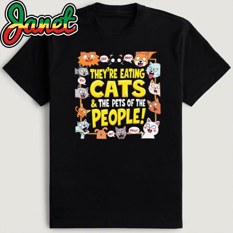 Theyre Eating Cats Halloween Costume Shirt