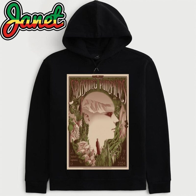 The Smashing Pumpkins At SoFi Stadium In Inglewood, CA September 14, 2024 Poster hoodie