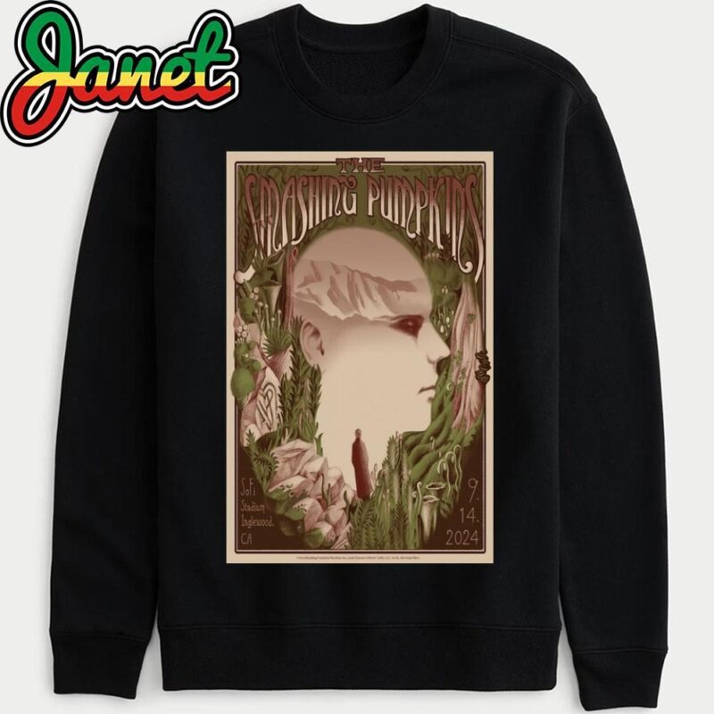 The Smashing Pumpkins At SoFi Stadium In Inglewood, CA September 14, 2024 Poster sweatshirt