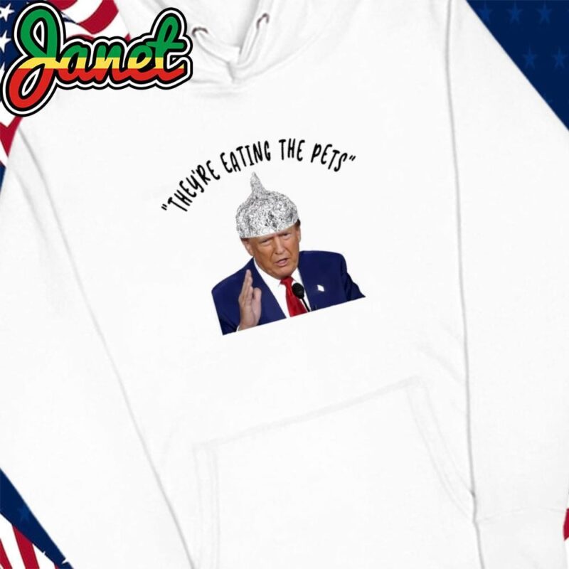 Trump debate they're eating the pets shirt, funny Trump 2024 election 2024 hoodie