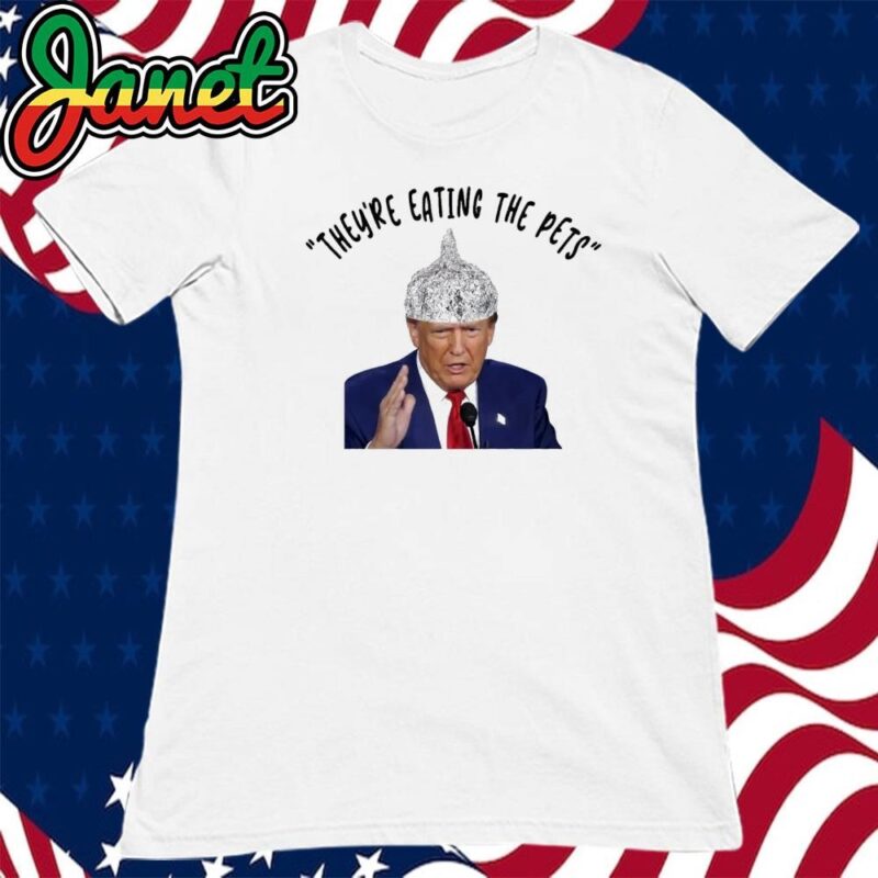 Trump debate they're eating the pets shirt, funny Trump 2024 election 2024 women