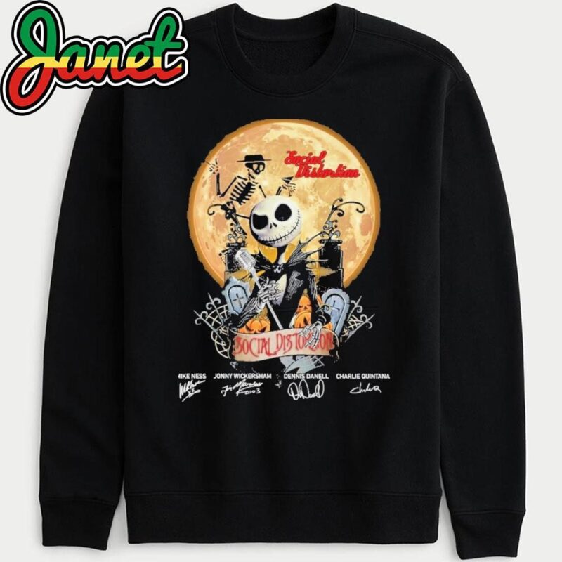 Social Distortion Rock Band Halloween sweatshirt