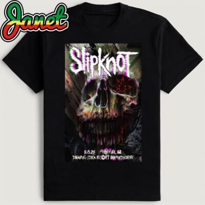Slipknot On Sept 15 2024 Talking Stick Resort Amphitheatre Phoenix AZ Poster Shirt