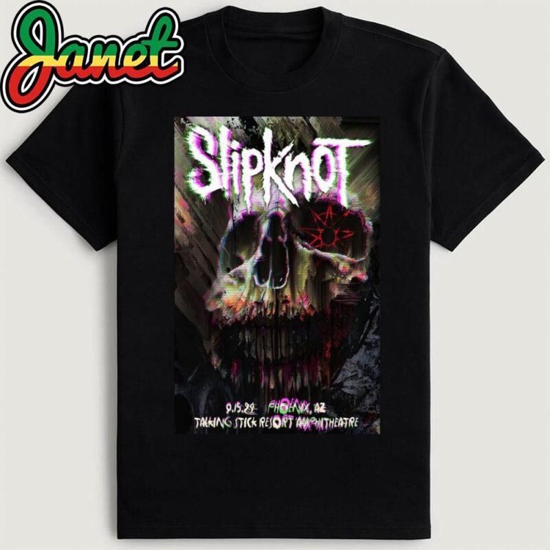 Slipknot On Sept 15 2024 Talking Stick Resort Amphitheatre Phoenix AZ Poster Shirt