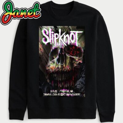 Slipknot On Sept 15 2024 Talking Stick Resort Amphitheatre Phoenix AZ Poster sweatshirt