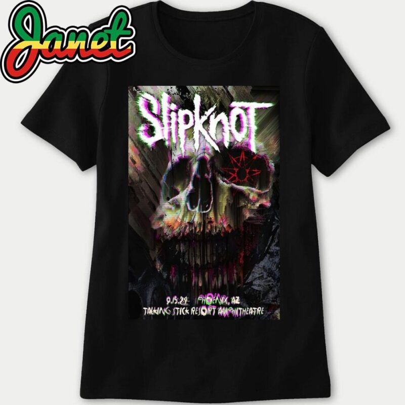 Slipknot On Sept 15 2024 Talking Stick Resort Amphitheatre Phoenix AZ Poster women