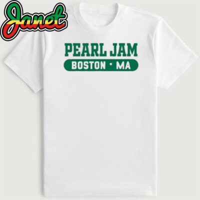 Pearl Jam Boston, MA Bean Town Shirt