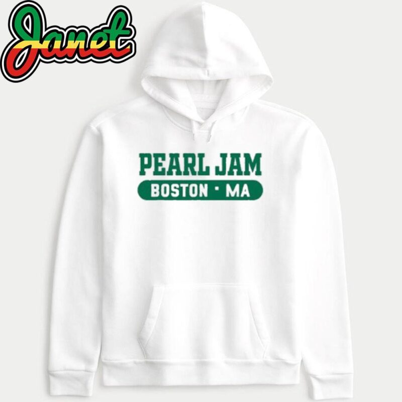 Pearl Jam Boston, MA Bean Town hoodie