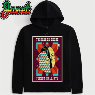 The War On Drugs At Forest Hills Stadium In New York, NY September 13, 2024 Poster hoodie