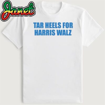 Tar Heels For Harris Walz Shirt