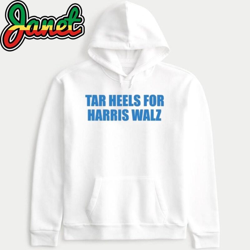 Tar Heels For Harris Walz hoodie