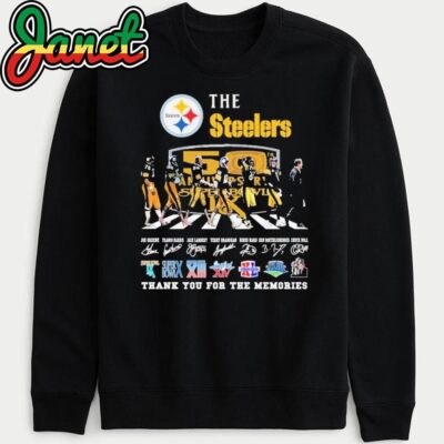 The Pittsburgh Steelers Signature Thank You For The Memories sweatshirt