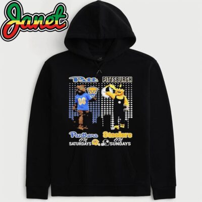 Pittsburgh Panthers On Saturdays Roc Pittsburgh Steelers Steely McBeam On Sundays hoodie