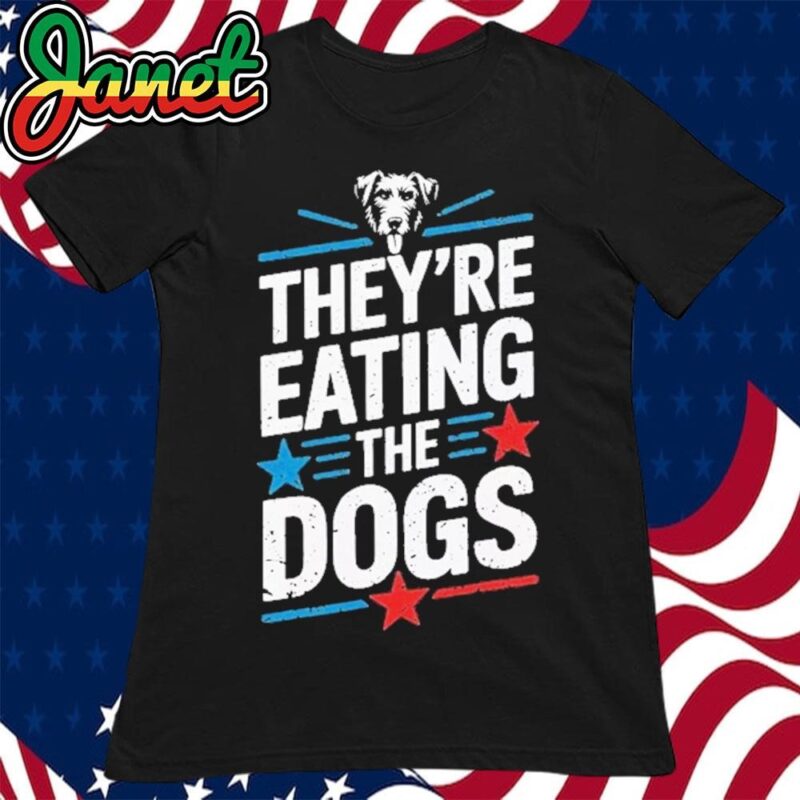 TheyRe Eating The Dogs Funny Trump Quote Debate 2024 women