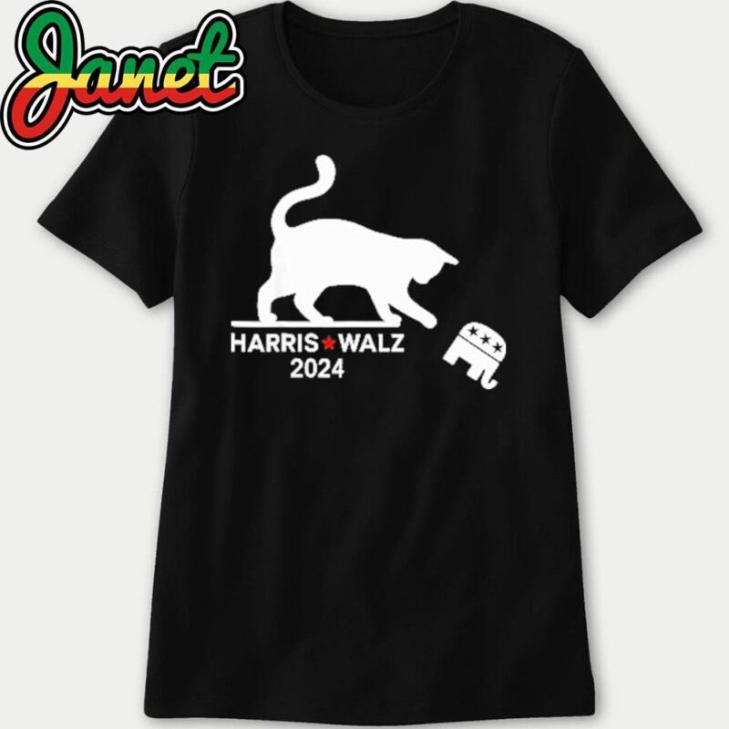 Harris Waltz 2024 Vp President Election Funny Cat Ladies women