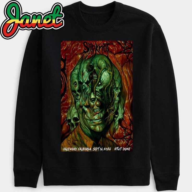 Slipknot At Intuit Dome In Inglewood, CA On September 14 2024 Poster sweatshirt