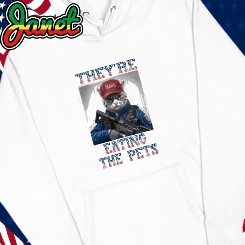 They're Eating The Pets, Humorous Political hoodie