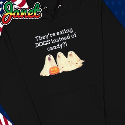 They're Eating DOGS Instead of Candy Halloween hoodie