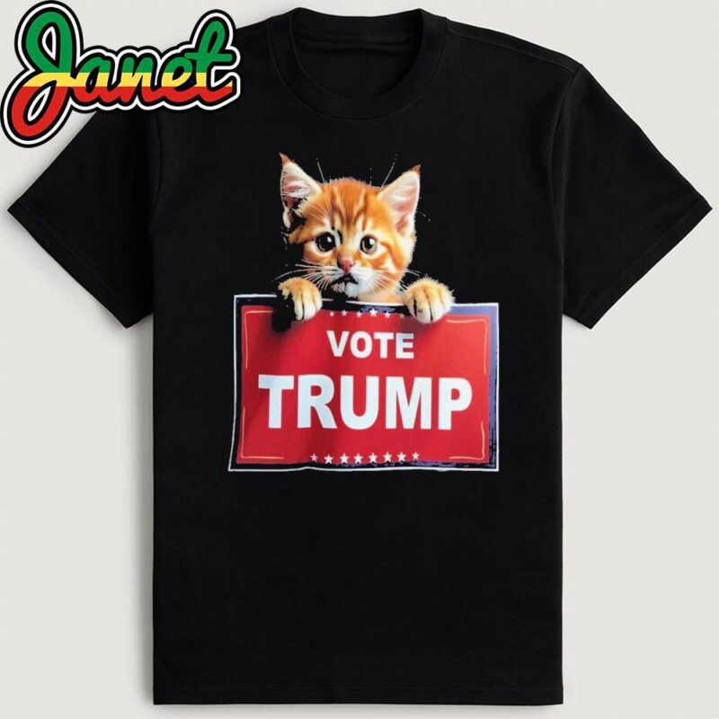 They're eating the dogs Run Spot Run CUSTOM VOTE TRUMp 2024 Duck Kitten JD Vance Cat Meme Ladies Springfield Oh Shirt