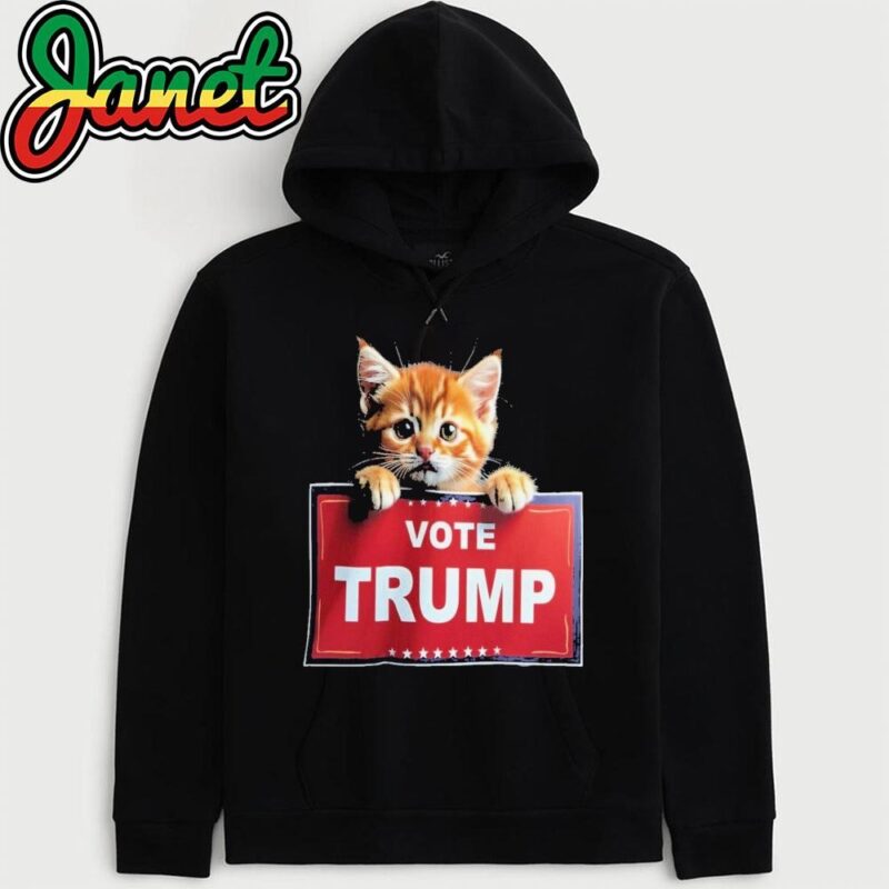 They're eating the dogs Run Spot Run CUSTOM VOTE TRUMp 2024 Duck Kitten JD Vance Cat Meme Ladies Springfield Oh hoodie