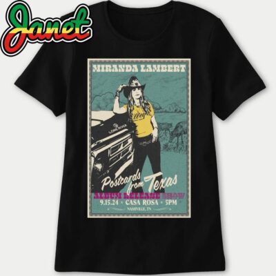 Miranda Lambert At Casa Rosa In Nashville, TN On September 15 2024 Poster women