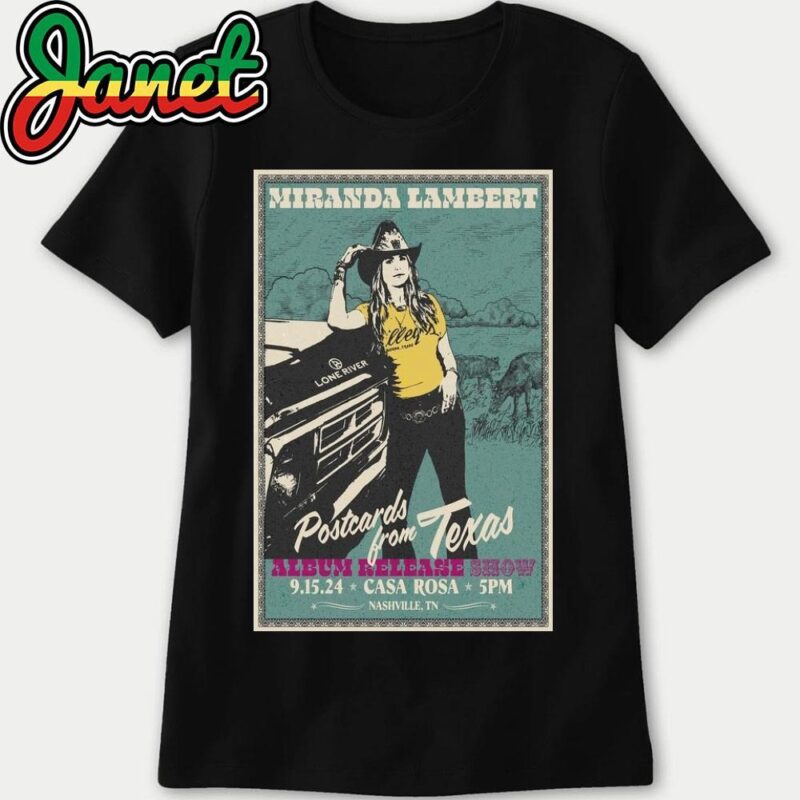 Miranda Lambert At Casa Rosa In Nashville, TN On September 15 2024 Poster women